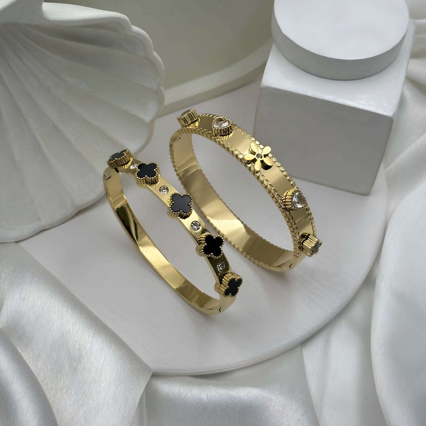 Velvet Bloom Bangles