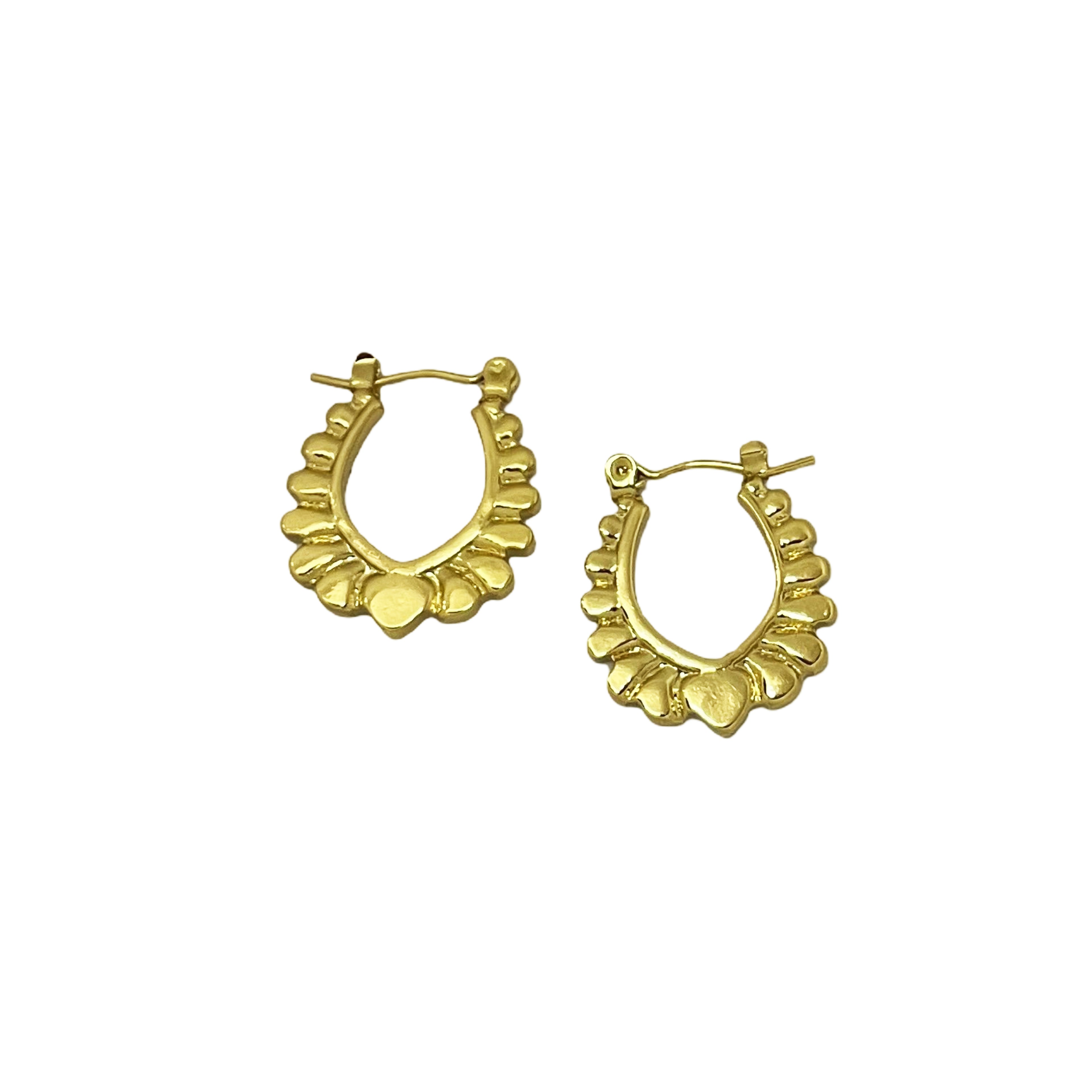 Luxe Spiral Hoops