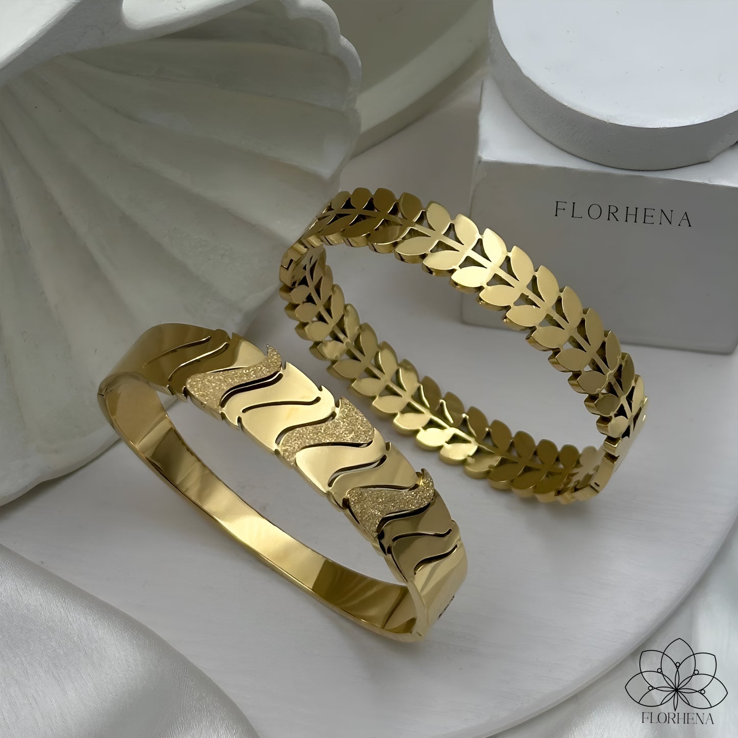 Golden Empress Bangles Set