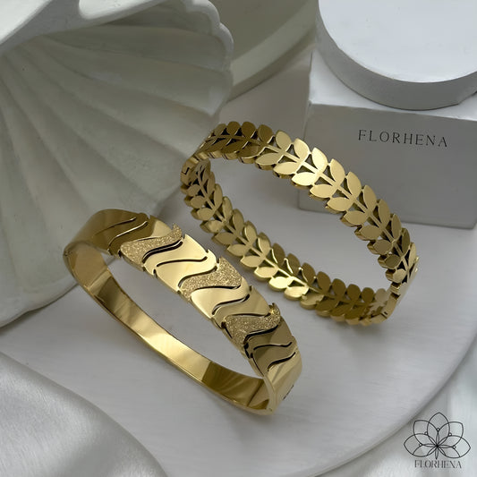 Golden Empress Bangles Set