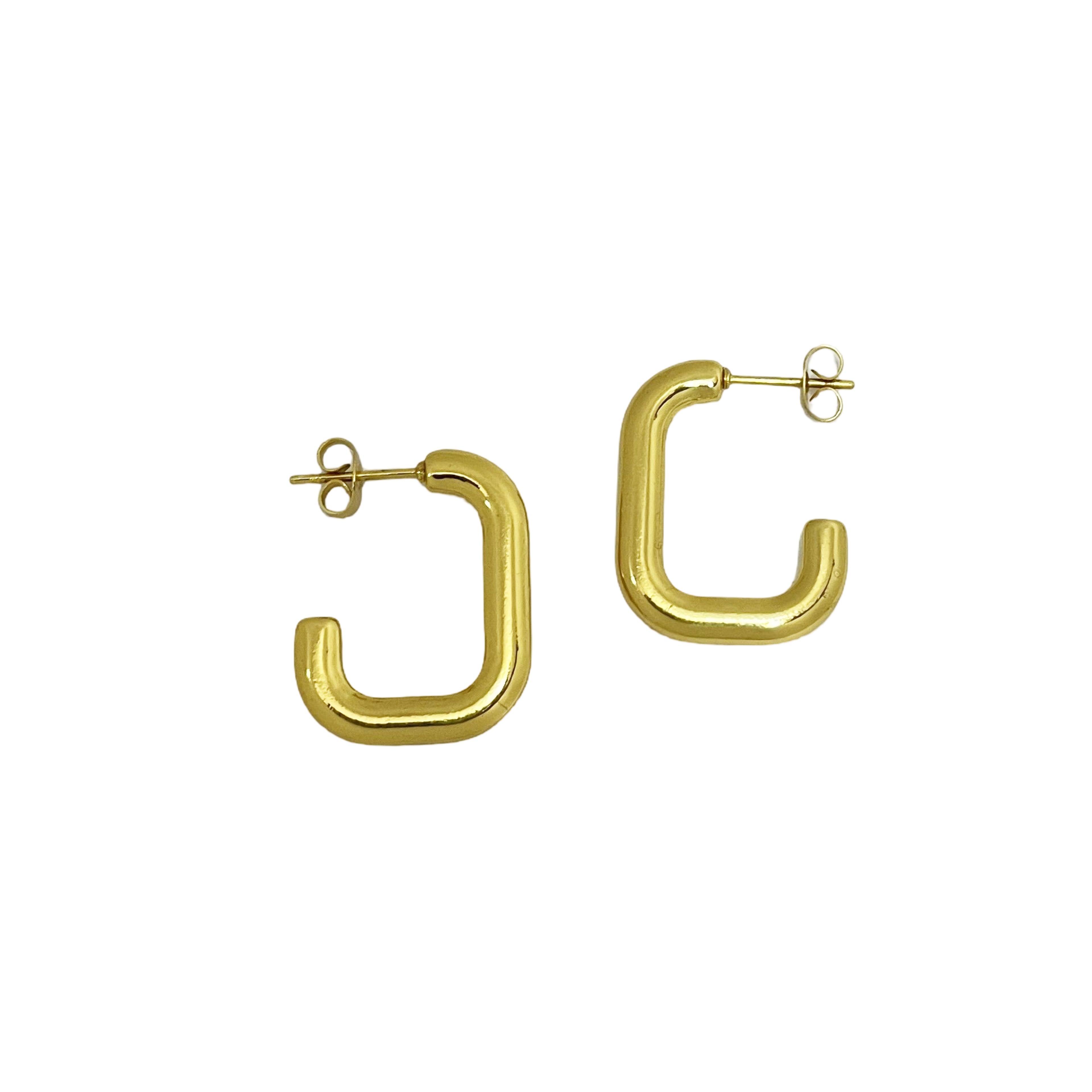 Bold Luxe U-Hoop Earrings