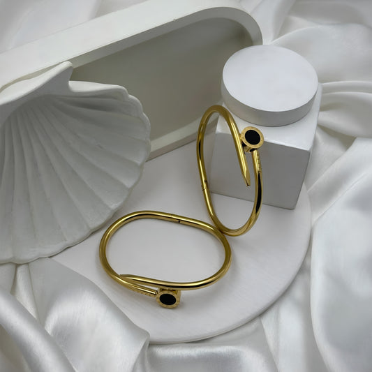 Noir Bolt Bangles