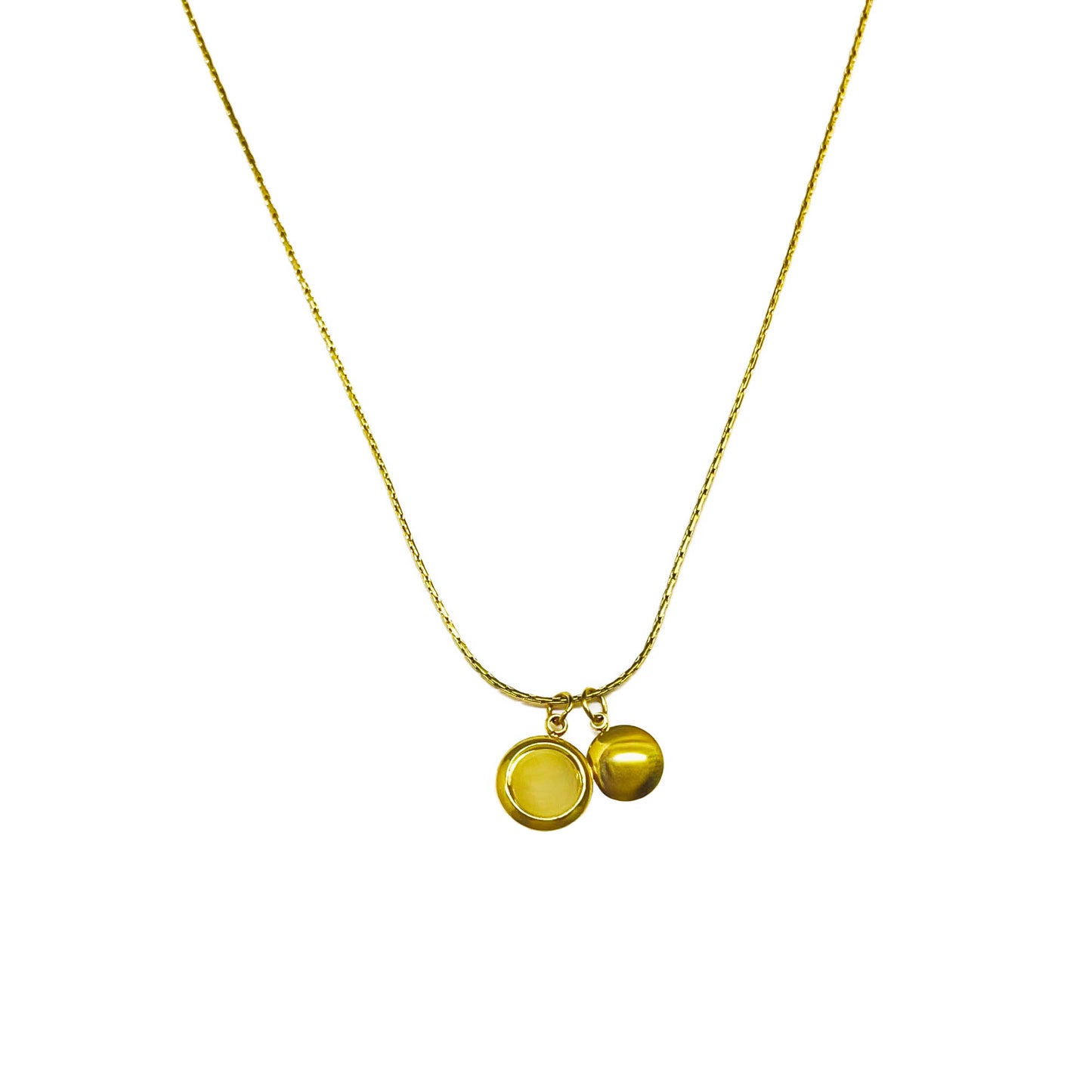 Lunar Eclipse Pendant Necklace