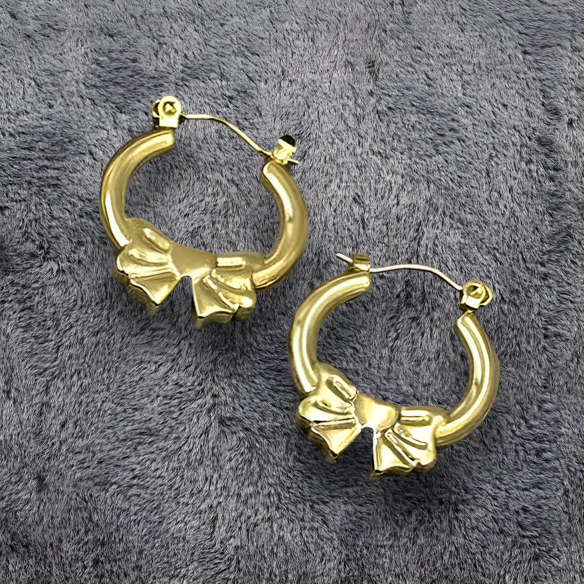 Florhena Belle Bow Hoops